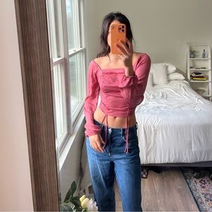 Elegant pink blouse from Pacsun